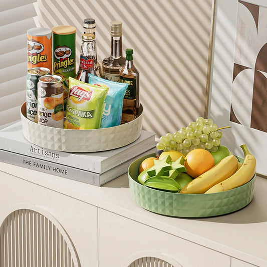 360 Degree Rotating Non Slip Cabinet Storage Rack