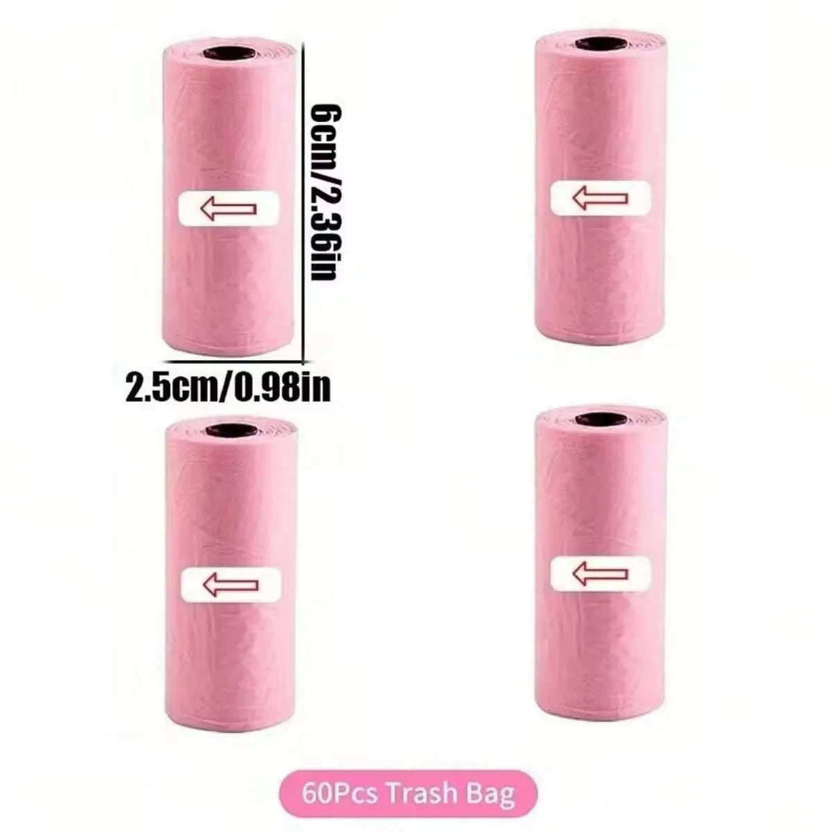 mini garbage bag, suitable for car and desktop trash can