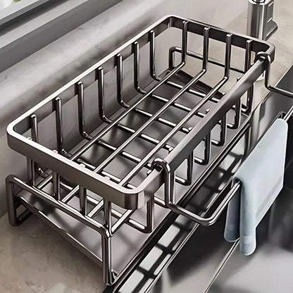 Over the Sink Kitchen Organizer - Sponge Holder & Dry Rack