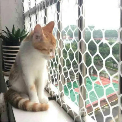 Anti-Fall Netting for Children, and Pet Safety. Protective, Anti-leakage Nets to Protect Garden, or Breeding Fence