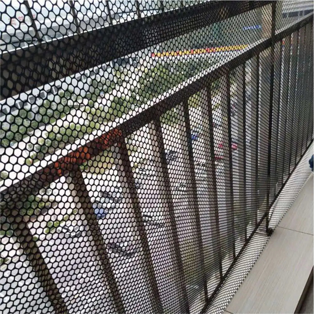 Anti-Fall Netting for Children, and Pet Safety. Protective, Anti-leakage Nets to Protect Garden, or Breeding Fence
