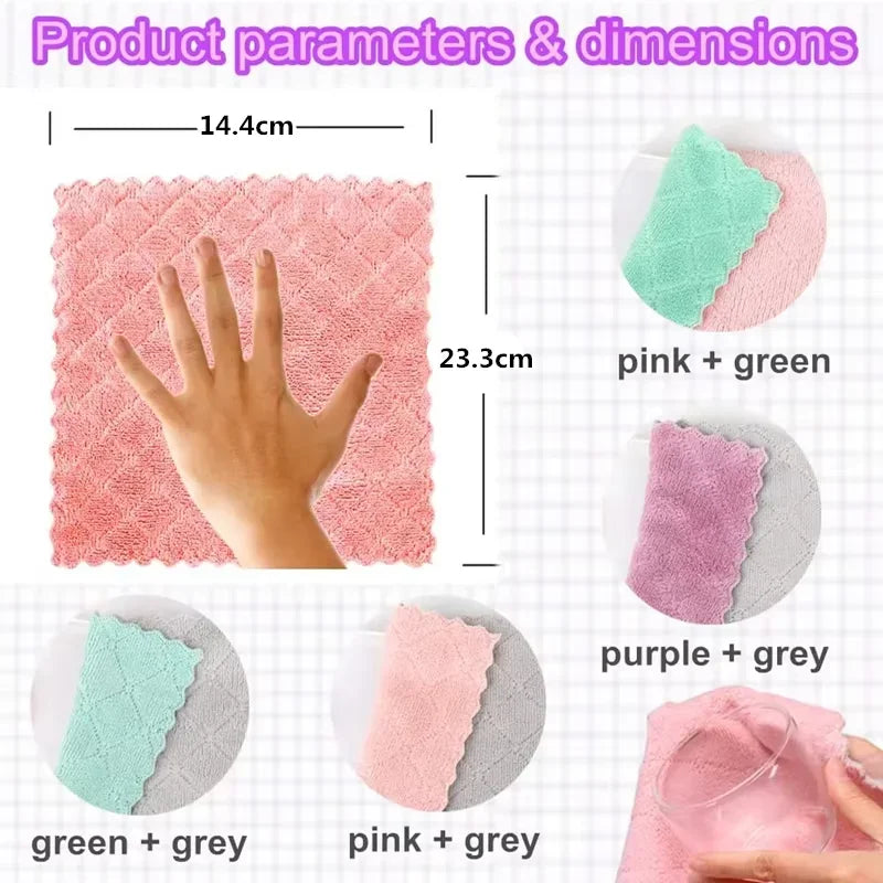 Microfiber Kitchen Cloth Dish Towels