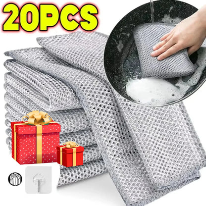 Metal Steel Wire Kitchen Dish Towels, or Pot Washdishing Cloths