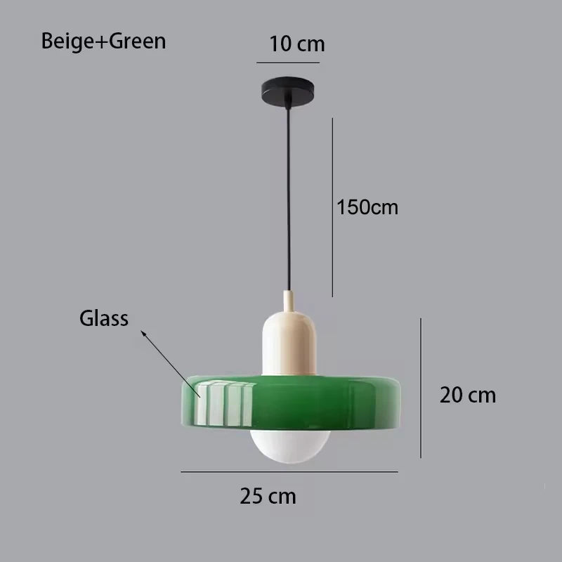 Modern Glass Pendant Light