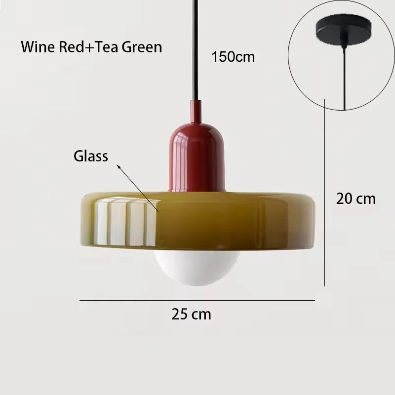 Modern Glass Pendant Light