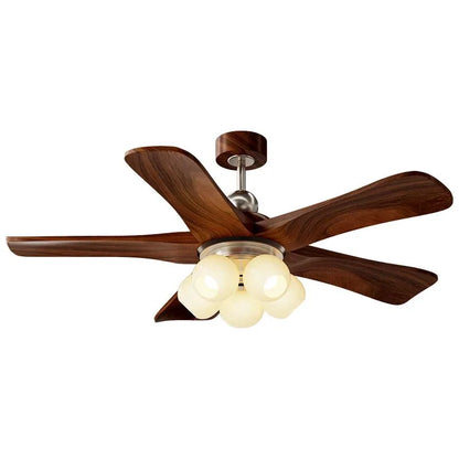 Mid-century style ceiling fan light for living room and dining room,