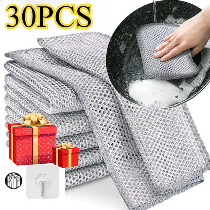 Metal Steel Wire Kitchen Dish Towels, or Pot Washdishing Cloths