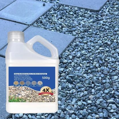 500g Mulch Rock Adhesive, Fast Drying Glue for Outdoor Yard Patio Stones
