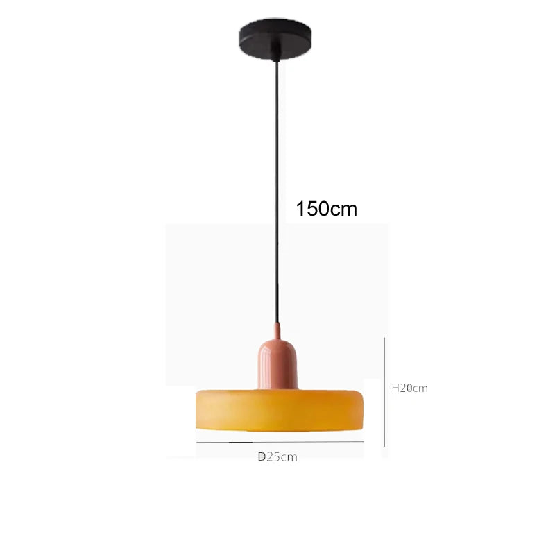 Modern Glass Pendant Light
