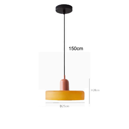 Modern Glass Pendant Light