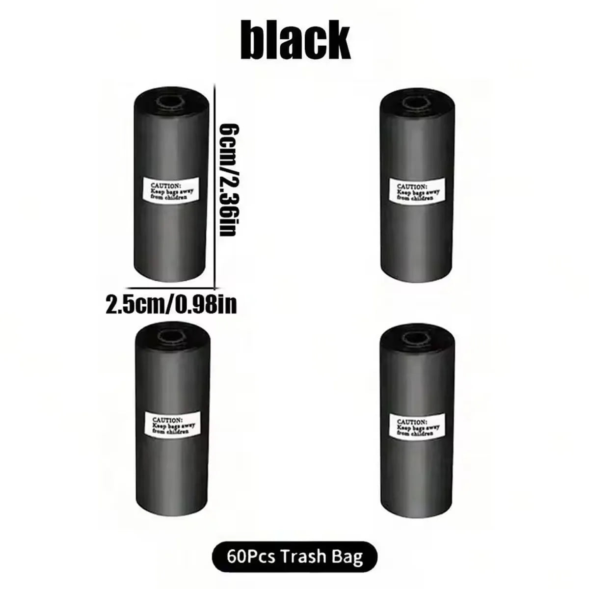 mini garbage bag, suitable for car and desktop trash can