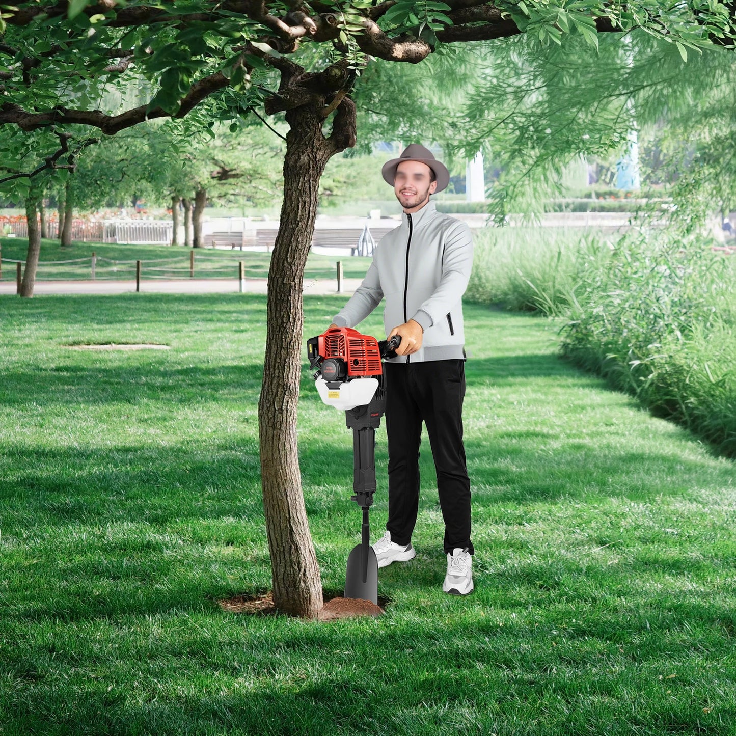 Gas Powered Tree Digger
