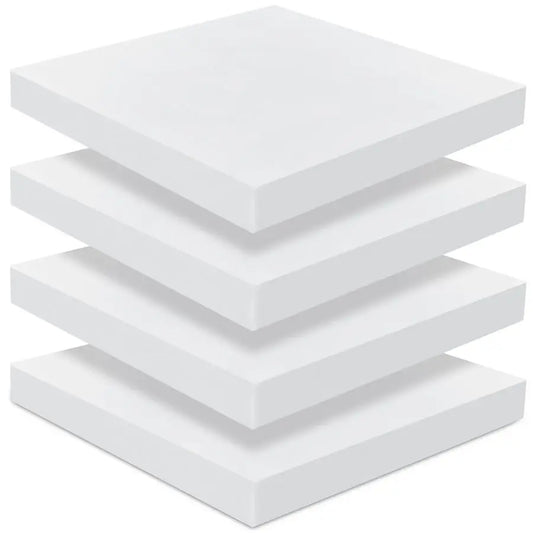 4 Pack 2 x 24 x 24 Upholstery High Density Foam Cushion Seat Replacemen