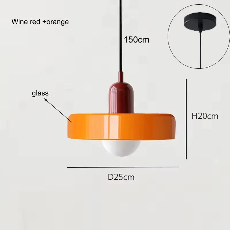 Modern Glass Pendant Light