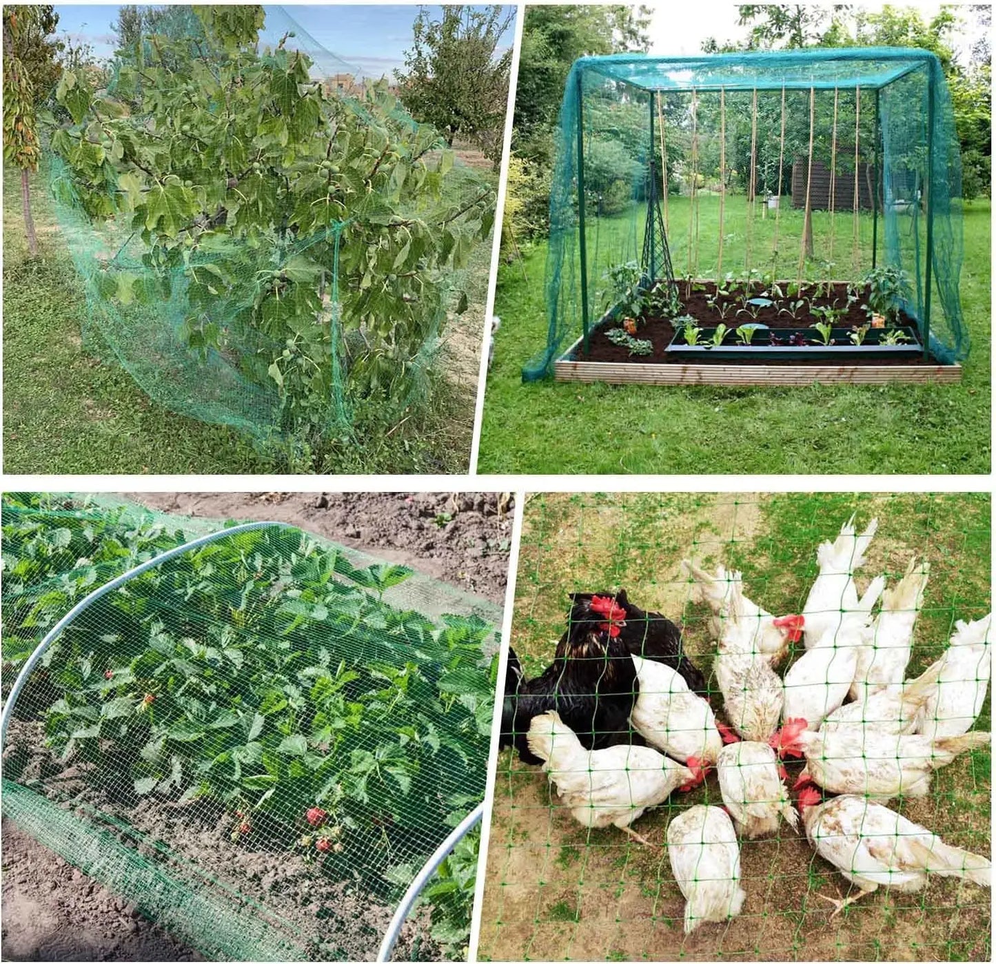 7x100 FT Garden Bird Netting,