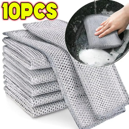 Metal Steel Wire Kitchen Dish Towels, or Pot Washdishing Cloths