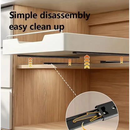 Pull-out Kitchen Drawer  Storage Tray