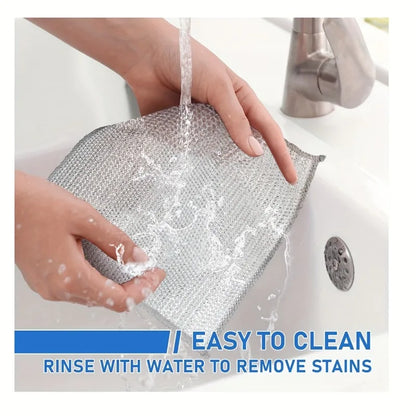 Metal Steel Wire Kitchen Dish Towels, or Pot Washdishing Cloths