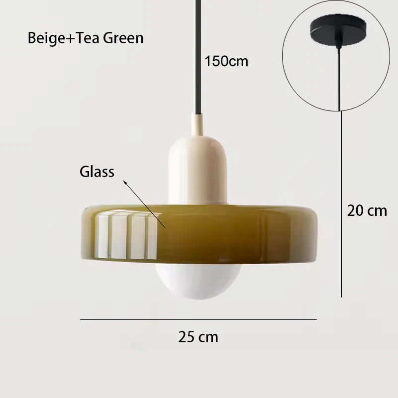 Modern Glass Pendant Light