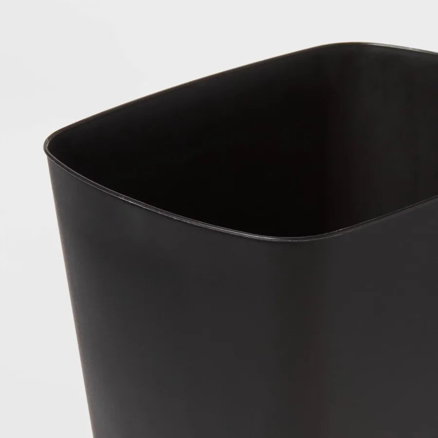 3gal Open Black Waste Basket