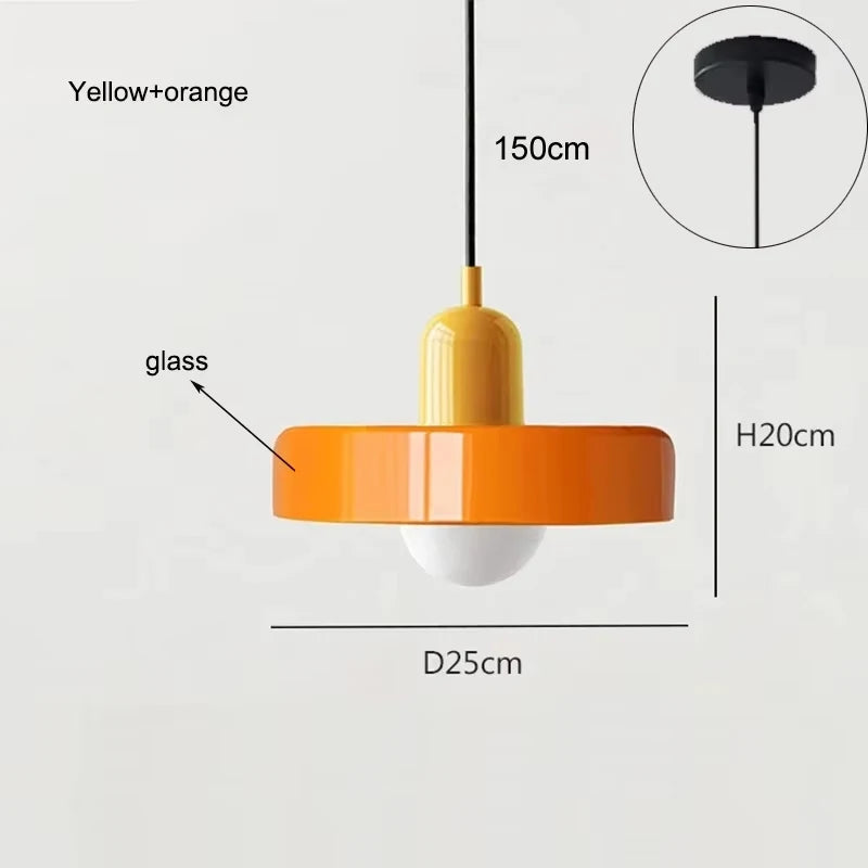 Modern Glass Pendant Light