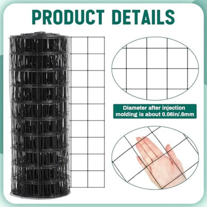 Heavy Duty Garden Fencing Roll for Chicken Dog Deer Cattle Animal Protection 16 Gauge Galvanized Welded Wire Fence with PV