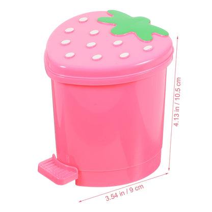 Strawberry Pop-Up Trash Bin