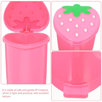 Strawberry Pop-Up Trash Bin