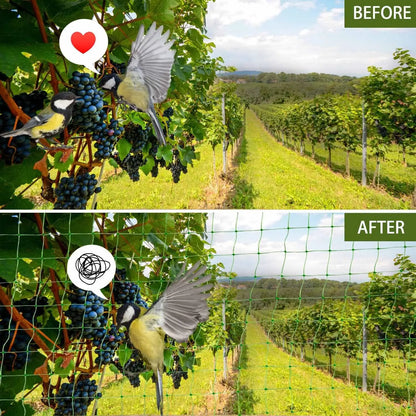 7x100 FT Garden Bird Netting,