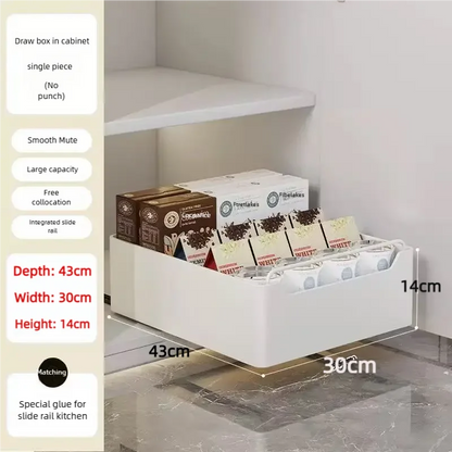 Pull-out Kitchen Drawer  Storage Tray