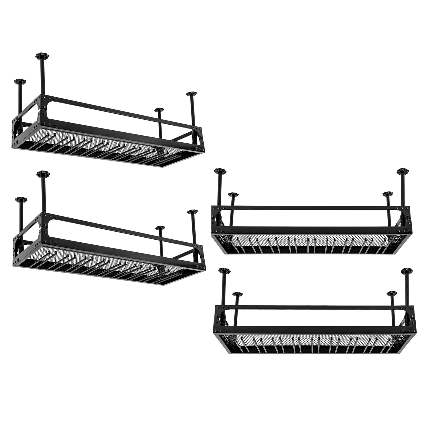 Metal Ceiling Mounted  Wine Goblet Rack